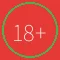 18+未成年人禁止标识 - 炸金花应用